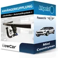 TOWCAR Anhängekupplung abnehmbar passend für Mini Countryman 10.2016-jetzt AHK