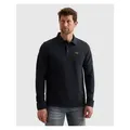 PME LEGEND Langarm-Poloshirt mit Logo Stickerei blau L (52)