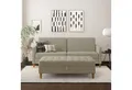 Dorel Home 3-Sitzer Presley, Sofa mit Bett-Funktion und verstellbarer Rückenlehne