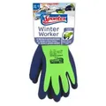 Spontex Winter Worker, Strickhandschuhe, latexbeschichtet 12311110 , 1 Paar, Größe: 10 - 10,5 (XXL)
