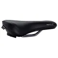 Terry Fisio GTC Gel Touring Woman Sattel mit Light FeC Stahl-Gestell und ClimaVent Obermaterial in der Farbe Schwarz, Sitzbreite: 12cm - 15cm, 423 001 54