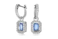 Swarovski Paar Ohrhänger Una Millenia Dc, mit Swarovski® Kristall - Einhänger abnehmbar