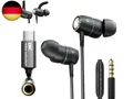 Wired Call Noise-Canceling Earbuds,Tiefem Bass In-Ear-Kabel kopfhörer mit 