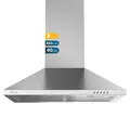 Bolero Flux PM 603500 Edelstahl B 603500 PyramidenDunstabzugshaube, 65 W, Ede...