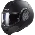 Motorrad LS2 FF906 Advant Solid Klapphelm unisex (schwarzmatt) Gr: M (57)