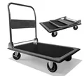 Lagertrolley Rollwagen 90x60cm H86cm faltbar für Garage Werkstatt Haushalt Keller Plattformwagen