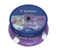 DVD+R DL Verbatim 8x 8,5 GB (Cake 25) DRUCKBAR
