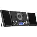 Stereoanlage mit CD-Player, Radio, Kopfhöreranschluß und AUX-IN ROXX MC201 - Schwarz