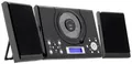 Roxx MC 201 Stereoanlage AUX, CD, UKW, Inkl. Fernbedienung, Inkl. Lautsprecherbox, Weckfunktion Schwarz
