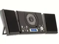 ROXX Stereoanlage MC 201, CD, Radio, schwarz