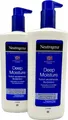 2x Neutrogena Deep Moisture - Sofort einziehende Bodylotion  (2x400ml)