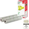 Solis kompostierbare Vakuumierfolie für Vakuumierer, 2 Rollen, 160μm 600x30cm - Transparent