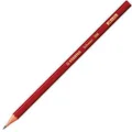 STABILO - Bleistift - Schwan in rot - Einzelstift - Härtegrad 2B