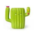 Legami Desk Friends Ceramic Pen Holder, 12.5 x 7.5 cm, Cactus Theme, for Desk, H