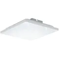 EGLO LED Panel Calemar-S, Deckenlampe mit Kristall-Effekt, Deckenleuchte aus Kunststoff und Metall in Weiß, für Büro und Küche, neutralweiß, 2... - Weiß