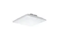 EGLO LED Deckenleuchte Calemar-s, Leuchtmittel inklusive, Deckenlampe, Kristall-Effekt, Weiß, Lampe, neutralweiß, 29 cm