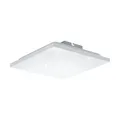 LED Panel Deckenlampe für Büro und Küche Kristall Deckenleuchte in Weiß 29x29 cm