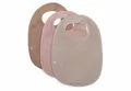 Jollein Lätzchen Babylätzchen aus Baumwolle Frottee mit Klettverschluß - im 3er Pack, Saugstarkes Frottee