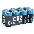 8x Absina Cr2 Lithium Batterie 3v 800mah (8er Blister)