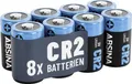 Absina Spezial-Batterie CR2 Lithium 800 3V 8St.