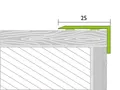 Treppenkantenprofil PROSTEP Aluminium eloxiert Silber
