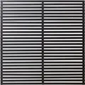 Plus Zaun Tokyo 180 x 180 cm schwarz - Schwarz
