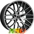 Diewe Fina nero machined 9x20" ET40 LK5 112 ML 57.1 Alufelgen 20 Zoll