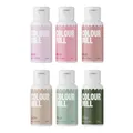 COLOUR MILL Öl Lebensmittelfarbe Botanical Set 6 x 20 ml