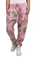 Mississhop Boyfriend-Hose Damen Hose Sweatpants Jogginghose Blumen M.130