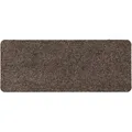 ANRO Schuhparkplatz Fußmatte rutschfest Fußabtreter Schmutzfangmatte Indoor Sauberlaufmatte schmal Abtropfmatte für Eingang Uni Braun 35 x 60 cm