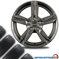 4x Alu Ganzjahresreifen Kompletträder für VW Touran Reifen 205/55R16 Goodyear