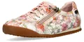 Laura Vita Damen Sneaker Mesh Stickerei Glitzer Textil TIVANAO 05, Größe:39 EU, Farbe:Rosa