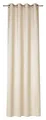 Ösenschal Ösenvorhang Gardine Vorhang Blickdicht Beige 140 x 250 cm
