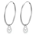 Glanzstücke München Damen aus 925/- Sterling Silber mit Süßwasser-Zuchtperle