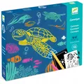 Djeco Cyanotypie Set Ocean 7+, Diy Kreativset mit Stiften, 9353
