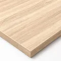 POKAR Tischplatte 120x60 cm | Schreibtischplatte 25 mm Stärke | Ideal für höhenverstellbare Schreibtische und Esstisch | Robuste und Langlebige | Made in Europe | Eichen Sonoma