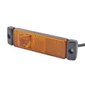 HELLA 2PS 008 645-011 Seitenmarkierungsleuchte - Begrenzungsleuchte - Anhänger - Wohnwagen - LED - 12V - Schraubanschluss/Anbau - CCC/ADR/GGVS - Kabel: 1500mm - Stecker: offene Kabelenden