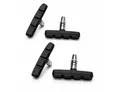 BAYLI V-Brake 4 Stück Fahrrad Bremsen Set für Shimano, 2 Paar Bremsschuhe schwarz