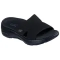 Skechers GO WALK ARCH FIT 2.0 SANDAL- Pantolette Strandschuh, Slipper mit ArchFit Laufsohle schwarz 42 EU