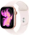 Apple Watch 11 GPS Rose Gold Alu 46mm Sportarmband Light Blush M/L MEV74