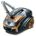 Thomas DryBox Amfibia Pet, 1700 W, Trocken&Nass, Beutellos, 2,6 l, HEPA, Schwarz, Orange - Schwarz/Orange