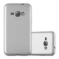 Hülle für Samsung Galaxy J1 2016 Schutzhülle Hard Case Handy Matt Metallic