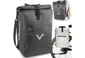 Valkental Fahrradtasche Gepäckträgertasche, Rucksack und Umhängetasche, 3in1 - wasserdicht & reflektierend 25 L