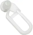 GARDINIA Gardinenring Rollringe Thasos, (20-St), für Gardinenstangen Ã˜ 19/22 mm
