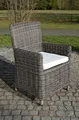 TPFGarden Stuhl Fonda / Sankt Marlo Cremeweiss 5mm grau-meliert