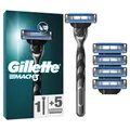 Gillette Mach3 Systemklingen 5er + Handstück Herrenrasierer