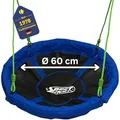 Best Sporting Nestschaukel I Gartenschaukel Ø 60, 80, 90, 100 oder 110 cm I Bis 150 kg belastbar I Höhenverstellbar 105-180cm I Nestschaukel Outdoor I Gartenschaukel Kinder (Ø 60)