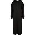 URBAN CLASSICS A-Linien-Kleid Urban Classics Damen Ladies Modal Terry Long Hoody Dress (1-tlg) schwarz XS (34)