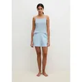 Marc O'Polo Retro Pants Mix N Match Airy Cotton Rib blau M (40)