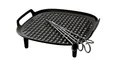 Philips Airfryer Zubehör für 4.2L Heißluftfritteuse und 7.1L Flexible Basket, Grill-Kit, Grillplatte und 4 Spieße, HD9926/00